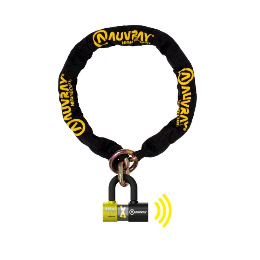 Łańcuch z alarmem AUVRAY XTREME 120 CM 120 DB