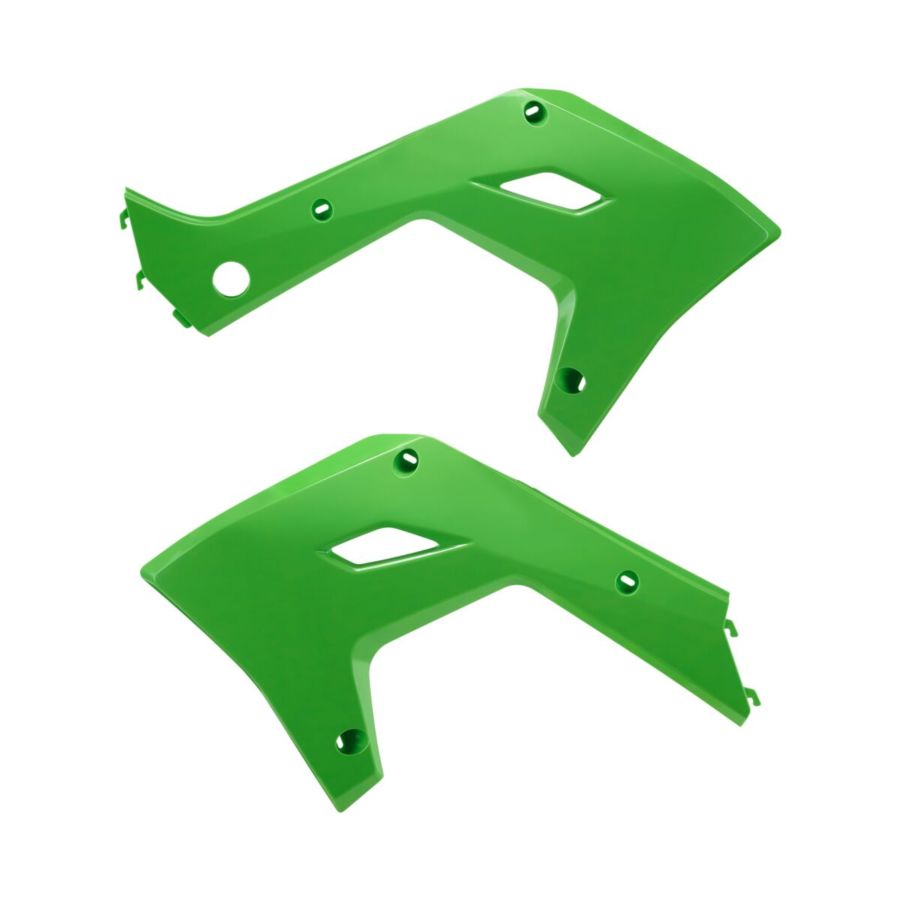 Osłony chłodnicy POLISPORT GREEN KAWASAKI KX 125 M