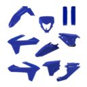 Zestaw plastików POLISPORT BLUE SHERCO SE 125