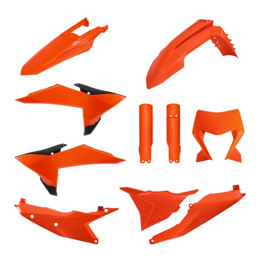 Zestaw plastików POLISPORT ORANGE KTM EXC 300 TBI