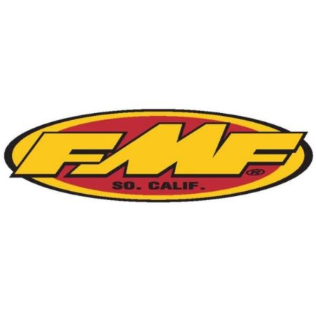 Naklejka FMF 5" oval and jersey (yel/rd)