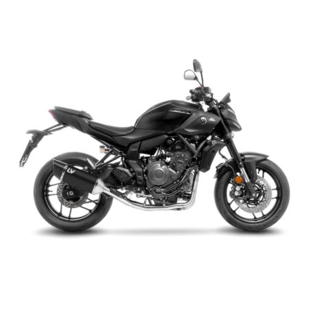 Tłumik slip-on LEOVINCE LV-14 R BLACK YAMAHA MT-07