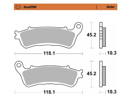 Klocki hamulcowe MOTO MASTER ROADPRO HONDA GL 1800