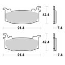 Klocki hamulcowe SBS DUAL SINTER APRILIA RSV4 1100