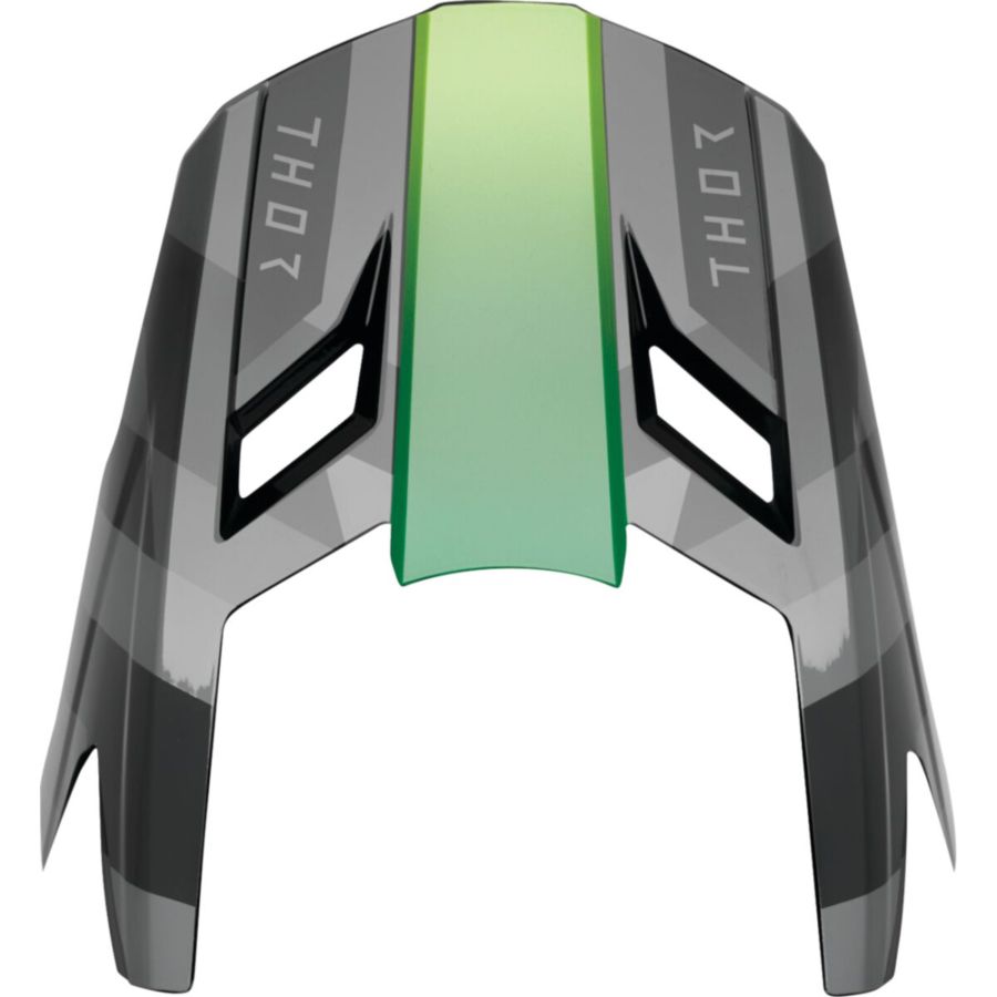 Daszek kasku THOR FLEET CAMBER BLACK/GREEN L-2XL