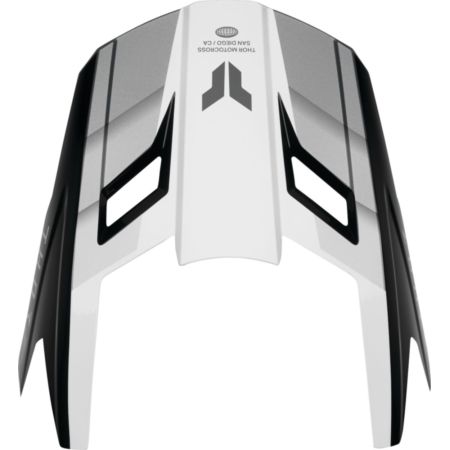 Daszek kasku THOR FLEET DEFY BLACK/WHITE L-2XL
