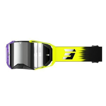 Gogle SHOT LITE RAGE PURPLE NEON YELLOW MATT GLOSS