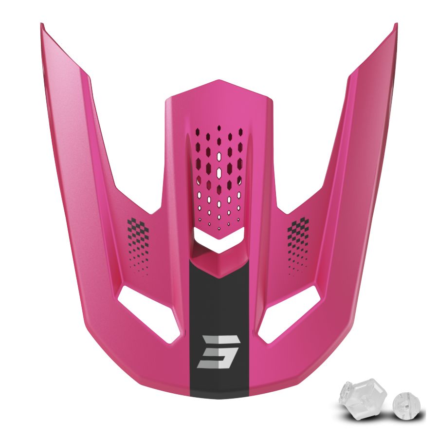 Daszek kasku SHOT SPEED S PINK MATT