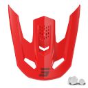 Daszek kasku SHOT SPEED HEAVY RED GLOSSY