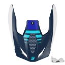 Daszek kasku SHOT FURIOUS STADIUM BLUE GLOSSY
