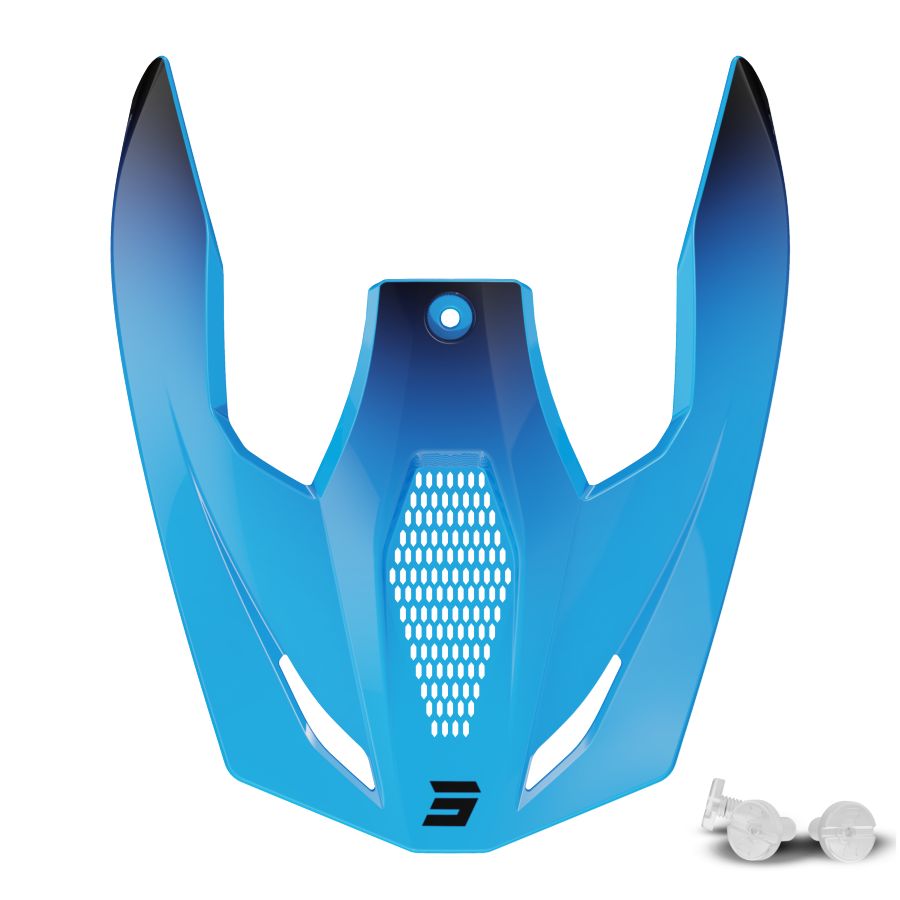 Daszek kasku SHOT FURIOUS KID STREAM BLUE GLOSSY