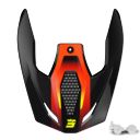 Daszek kasku SHOT FURIOUS KID ROCKET YELLOW GLOSS