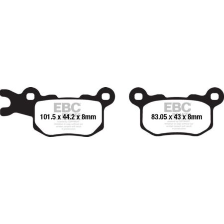 Klocki hamulcowe EBC TT CARBON CAN AM DEFENDER