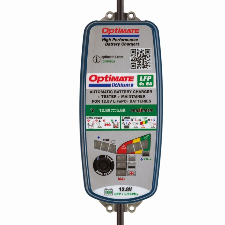 Ładowarka akumulatorów OPTIMATE LFP 4S TECMATE