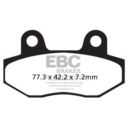 Klocki hamulcowe EBC SFA HH GOES G55R