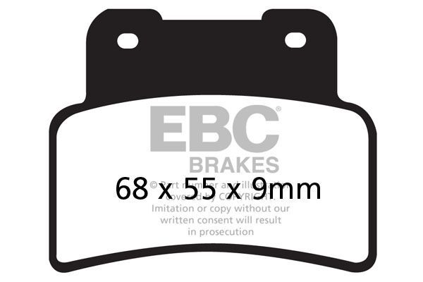 Klocki hamulcowe EBC SFA HH KYMCO XCITING