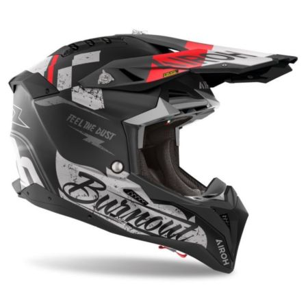 Kask AIROH AVIATOR 3 BURNOUT MATT czarny 2XL
