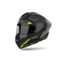 Kask AIROH MATRYX ROCKET YELLOW MATT czarny 2XL