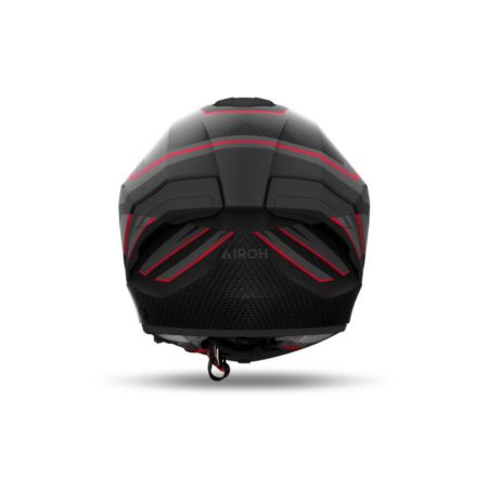 Kask AIROH MATRYX SENTINEL RED MATT czarny 2XL