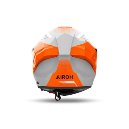 Kask AIROH MATRYX WIDE ORANGE GLOSS czarny M