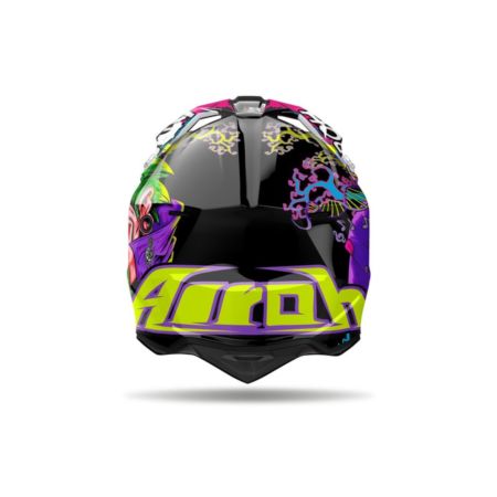 Kask AIROH WRAAAP MUSIC GLOSS czarny 2XL