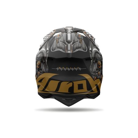 Kask AIROH WRAAAP CYBORG MATT czarny 2XL
