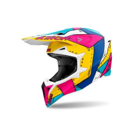 Kask AIROH WRAAAP PAINT MATT biały 2XS