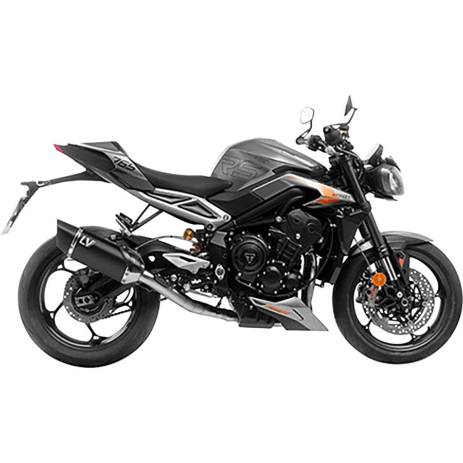 Kompletny układ wydechowy LEOVINCE LV-14 R TRIUMPH