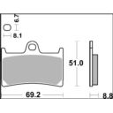 Klocki hamulcowe BREMBO KH380 czerwone
