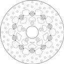 Tarcza hamulcowa BREMBO HARLEY FLHRC 1584