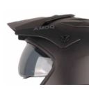 Wizjer kasku AMOQ BLISTER JET DARK