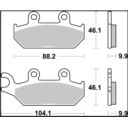 Klocki hamulcowe BREMBO SINTER SD CAN AM COMMANDER
