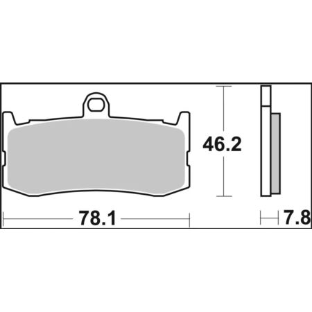 Klocki hamulcowe BREMBO SINTER SA TRIUMPH