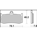 Klocki hamulcowe BREMBO SINTER SA TRIUMPH