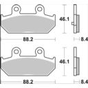 Klocki hamulcowe BREMBO CARBON SUZUKI AN 400