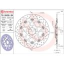 Tarcza hamulcowa BREMBO ORO HONDA CRF 1000 L