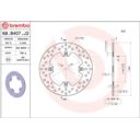 Tarcza hamulcowa BREMBO ORO MV AGUSTA 9.5 950