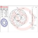 Tarcza hamulcowa BREMBO ORO DUCATI DIAVEL 1200