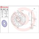 Tarcza hamulcowa BREMBO ORO HONDA AFS 110 WAVE