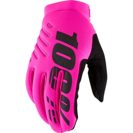 Rękawiczki 100% brisker pink woman M