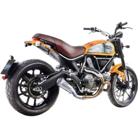 Tłumik LEOVINCE slip-on lv10 scrambler ss