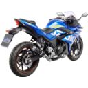 Tłumik LEOVINCE gp corsa evo gsx250