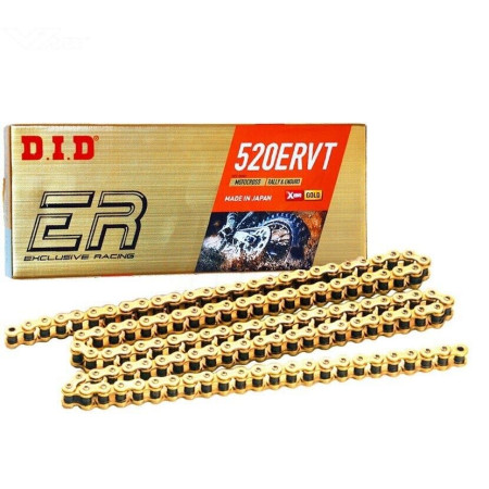 Łańcuch DID 520 ERVT 116 x-ring złoty zapinka