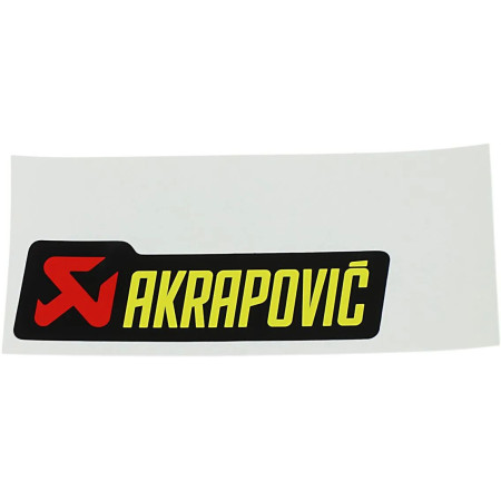 Naklejka AKRAPOVIC logo 95 x 30 mm