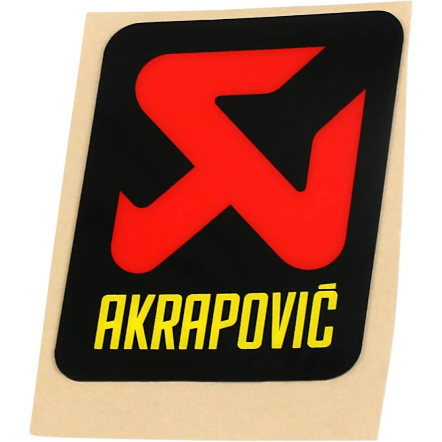 Naklejka AKRAPOVIC logo 60 x 70 mm