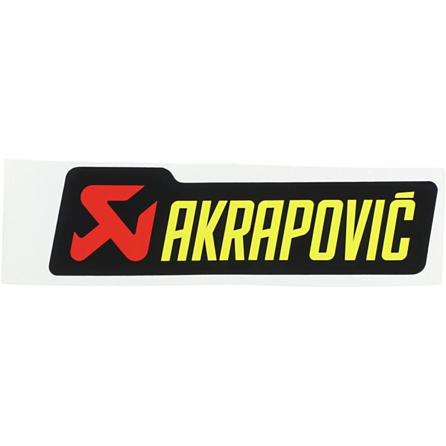 Naklejka AKRAPOVIC 150 X 45 MM