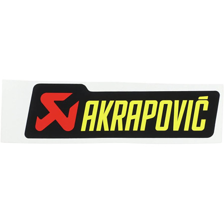 Naklejka AKRAPOVIC 150 X 45 MM