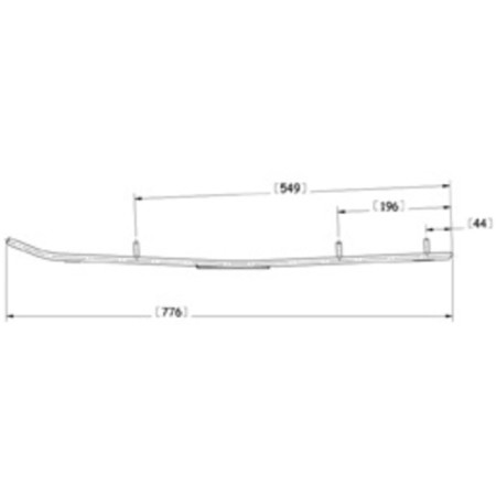 SZYNA KIEROWNICZA SNO-X 881-4111 881-4111 #62744
