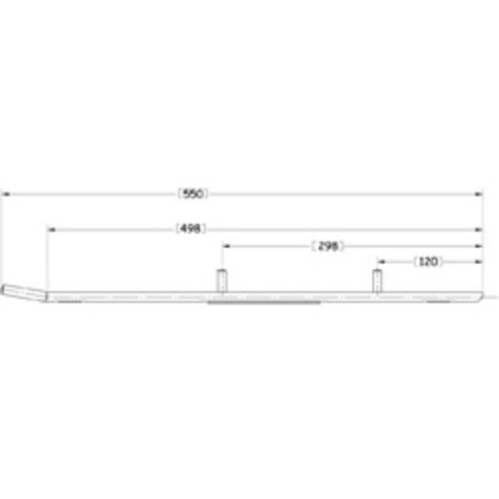 SZYNA KIEROWNICZA SNO-X 881-0476 881-0476 #62729