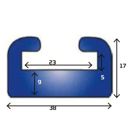 ŚLIZG SNO-X 84-0242-15 84-0242-15 #62554
